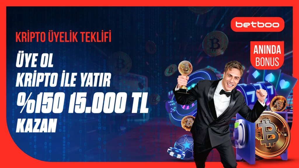 Betboo Bitcoin Para Yatırma Adımları, Görselli Anlatım